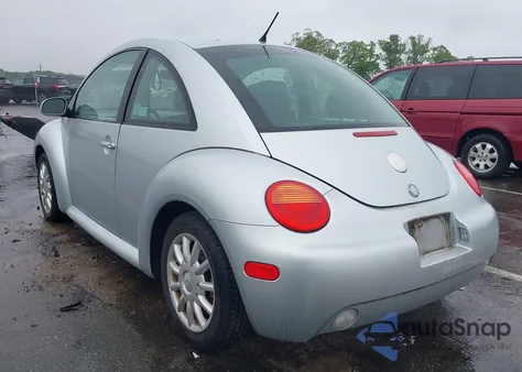 2004 Volkswagen New Beetle Gls 2.0L из США, поврежденный, VIN 3VWCK31C24M417895